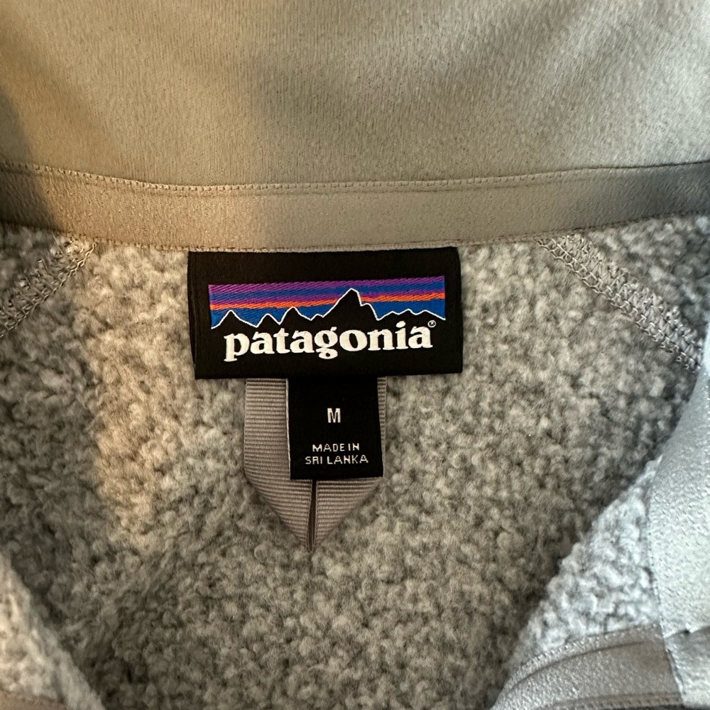Patagonia Heather Gray Knit Sweater - Picture 4 of 5